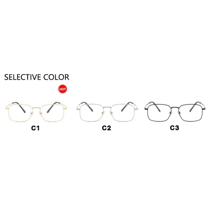 Fashion Eyeglasses Vintage Luxury Square Men Anti Blue Rays Glasses Eyewear Optical Prescription Glasses Frame For Women