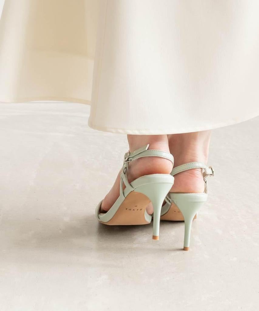 Metal Ring Strap Sandals KS33250 MINT LL