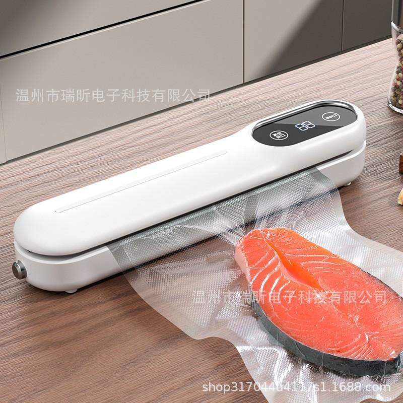 Household Mini Automatic Continuous Vacuum Sealer All‑in‑one Kitchen Food Sealing Machine