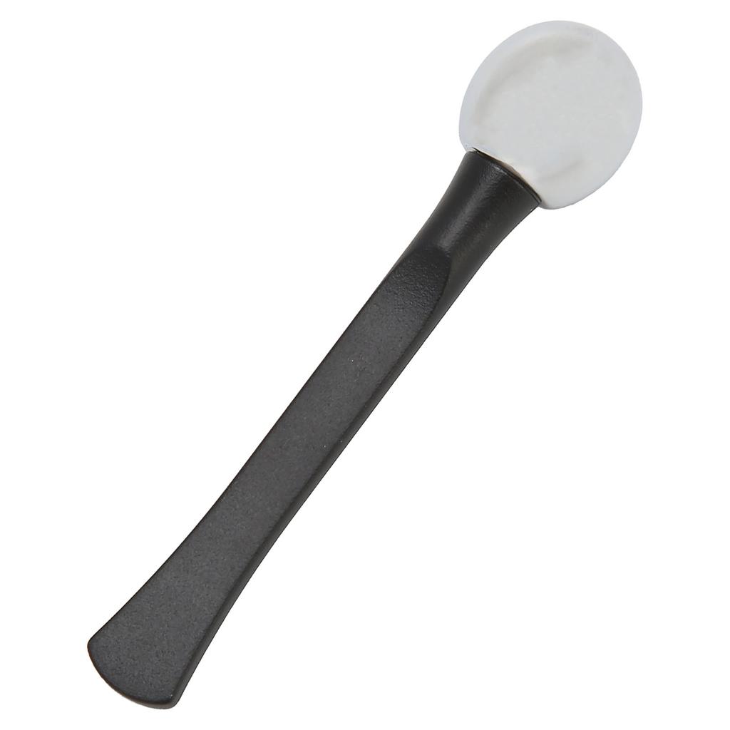 Augencreme-Applikator Auge Ergonomisch Tragbarer Gesichts-Massage-Stab für Hautpflege (Schwarzer Griff)
