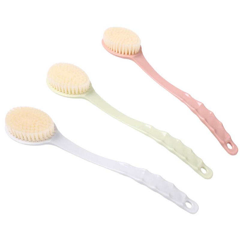 1PC Portable Bathing Cellulite Exfoliating Long Handle Universal Skin Body Brush Back Scrubber Shower