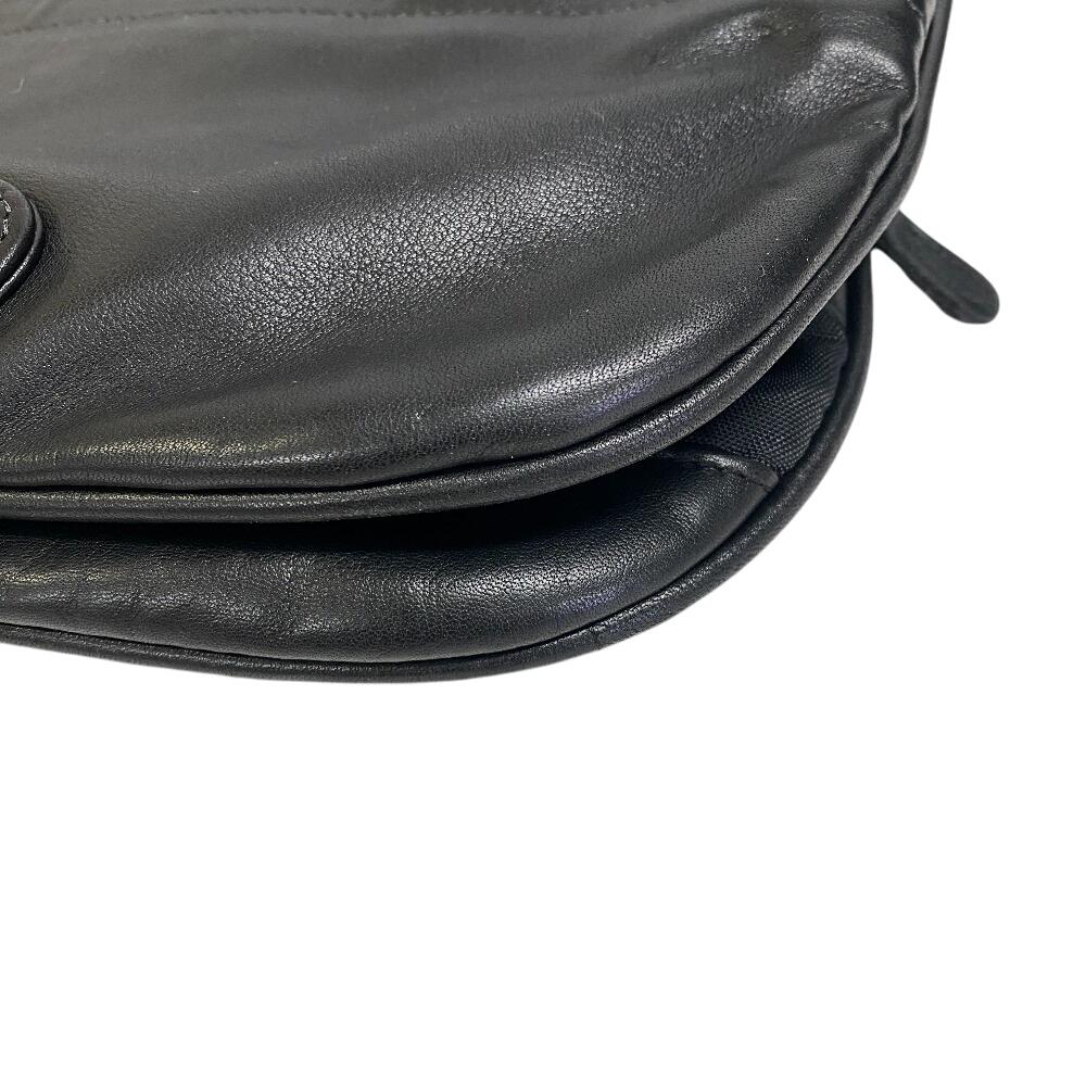 Coach Stary pokrowiec na garnitur, pokrowiec na walizkę podróżną 2-kierunkowy, skórzany, inne modne towary, czarna skóra, męski, używany