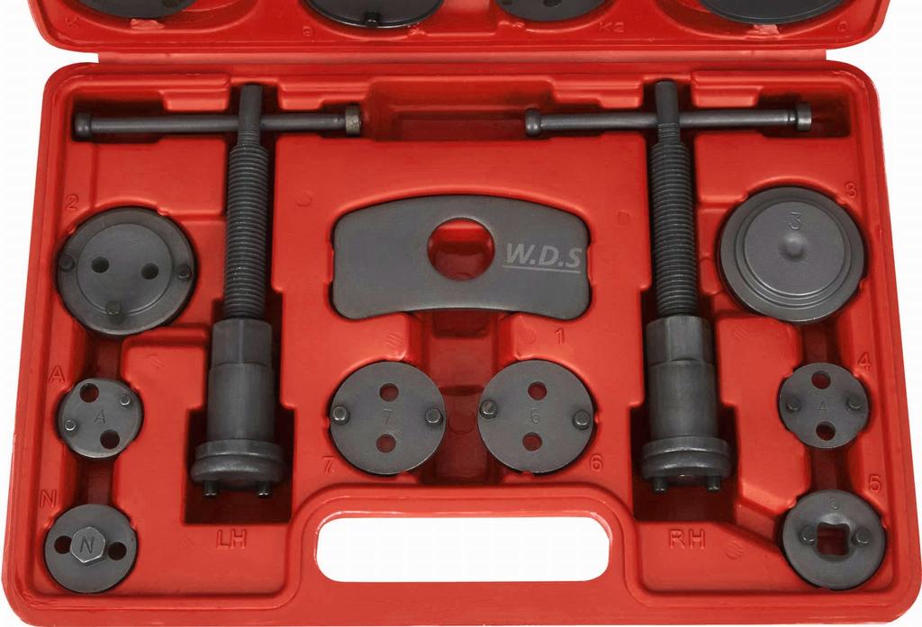 Brake piston press kit 22 pcs WDS2210