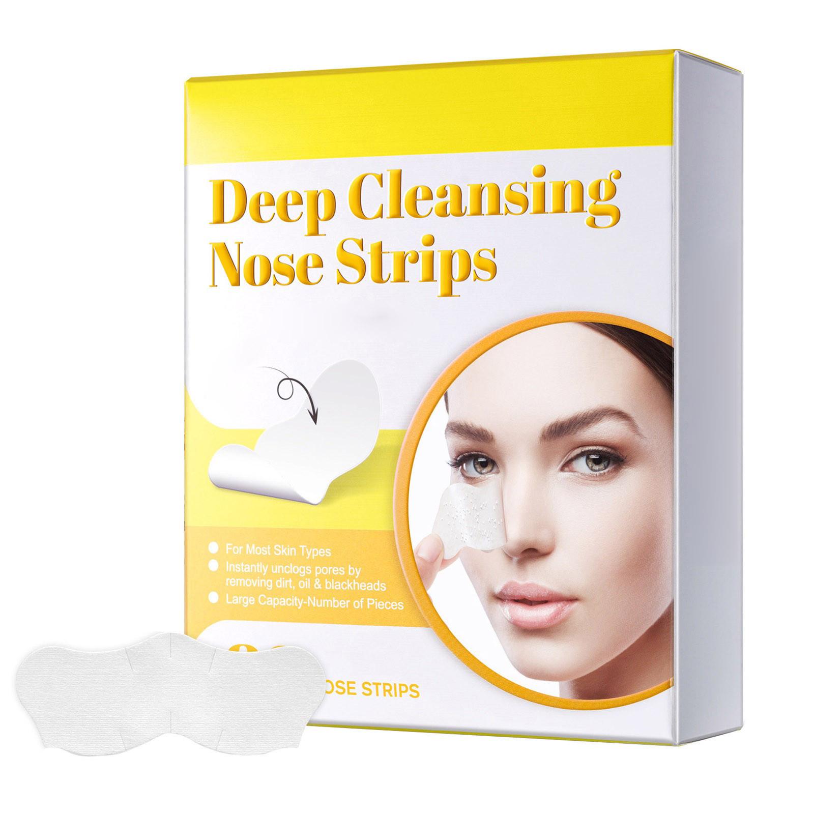 

Пластырь для носа от черных точек, поглощает черные точки, закрывает поры, очищающий пластырь для носа 80 шт.