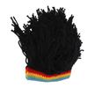 Funny Wig Hats High Elasticity Keep Warm Knitted Beanie Hat with Dreadlocks for Christmas Halloween