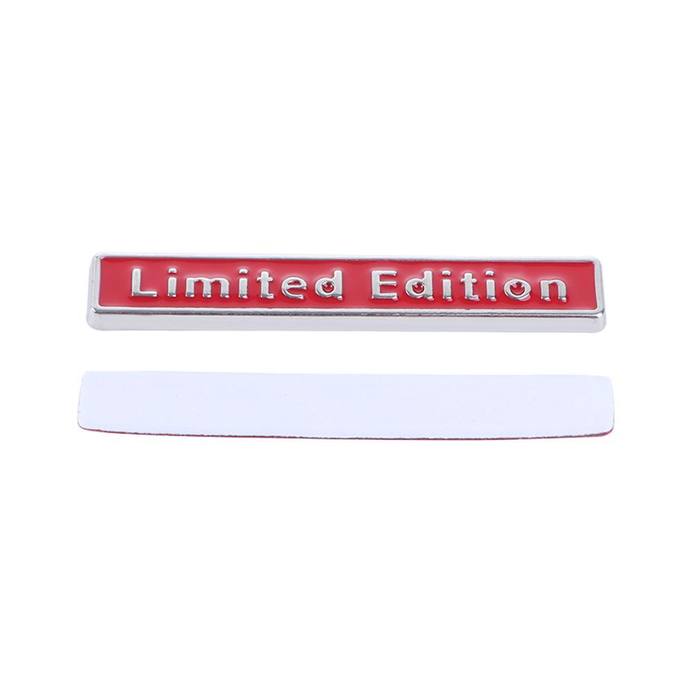 Bar Limited Edition Logo Emblem Badge Motorcycle Stickers 3D Car Sticker Car Styling Decal Auto Refitting Accessories