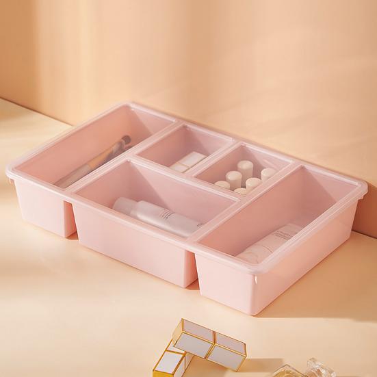 Crisper Multi Compartments Classification Storage Transparent Dustproof Large Capacity Snack Box Snack Container