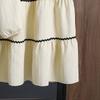 Girls' Clothing Autumn New Bow Long Sleeve Top Lace Trim Skirt