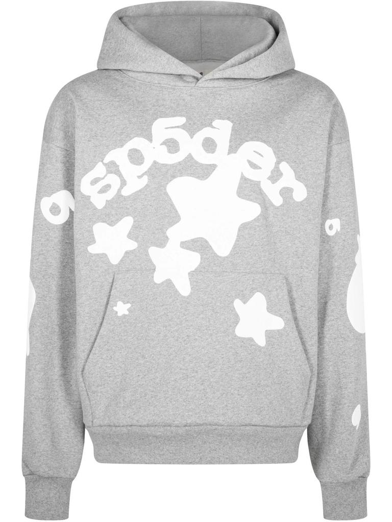 Terry Mikina Evropská Velikost: Pěnová bunda s potiskem pavučiny pro muže