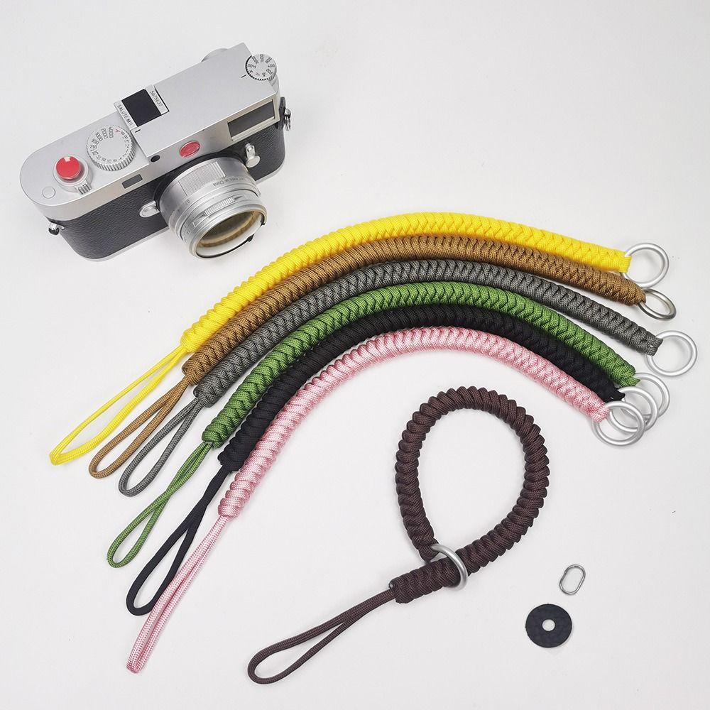 

Nylon Camera Wrist Strap Handmade Woven Camera Hand Strap for Canon Nikon Sony Fuji Leica Olympus хакі