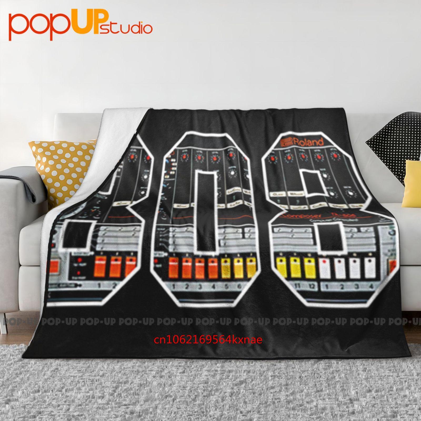 Tr808 Музыкальный Сэмплер DJ Pioneer CDJ 2000 NXS DJM Akai 808 TB303 Ультра-мягкое Одеяло Плед Зимний Покрывало для Дивана Постельное Белье 30x40in