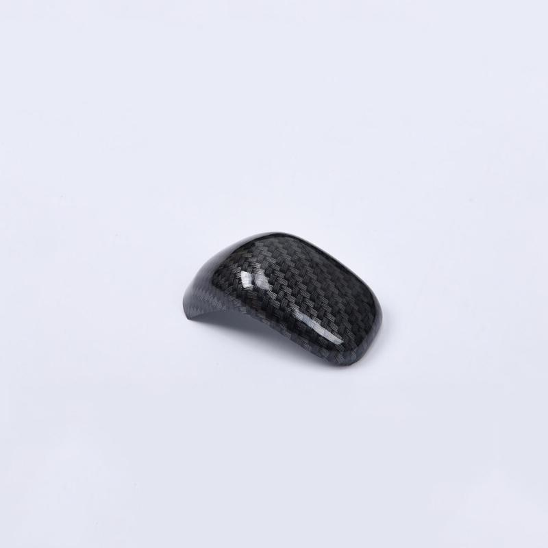 For Nissan Juke Car Gear Shift Lever Knob Handle Cover Trim ABS Chrome/Carbon Fibre Car Accessories Sticker