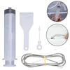 5 pezzi/set Spazzola per fori di scarico del frigorifero, detergente per fori di scarico dell'acqua, per la pulizia domestica, strumenti per la pulizia del dragaggio