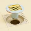 Floor Drain Filter Universal Fit Comb Design Smooth Drainage Easy to Clean Hair Catcher Odor-proof Floor Drain Protector