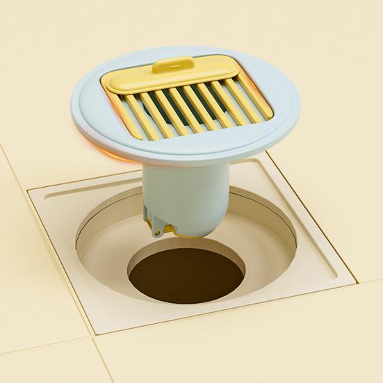 Floor Drain Filter Universal Fit Comb Design Smooth Drainage Easy to Clean Hair Catcher Odor-proof Floor Drain Protector