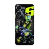 Phone Case - MANIACASE - Oppo A59 5G - Valentino Rossi Logo - TPU Silicone - Flexible