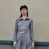 adidas Originals Gray Collection TRACK TOP Sweatshirt Women's Gray IY9024