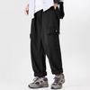 Spring New Overalls Men's Loose Trendy Brand Versatile Straight-leg Pants American High-end Design Casual Trousers