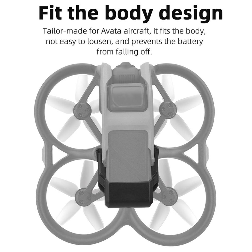 Drone Battery Buckle Drop Proof Firm Fixing ABS Holder Accessory Part for Avata
