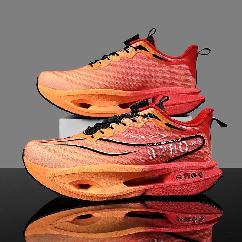 Running Shoes Marathon Speciality Men Sports Carbon Board Breathable Ultralight Womens Comfy Athletic Cushion Stability Sneakers