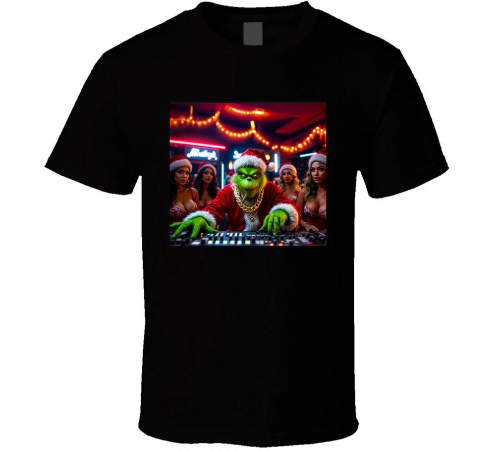

Dj Grinch 100% Cotton T-shirt Mens Womens Tees Top M