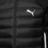 Puma Einfarbige Daunenjacke mit Logo-Print und Kapuze für Herren, Oberbekleidung, Schwarz 848636-01