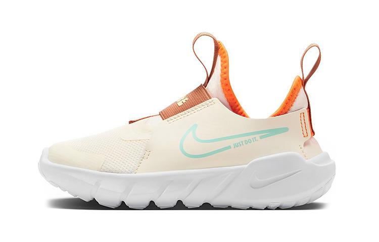 

Nike Flex Runner 2 Slip Resistant Abrasion Resistant Low top Kids Running Shoes Light Ivory White FQ6866-181 29.5