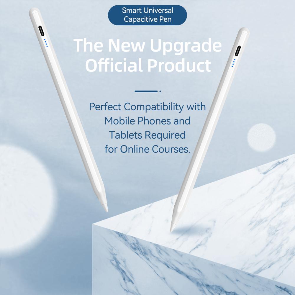 Stylus For Pencil iPad Air 11 13 M2 M3 Pro 13 11 M4 M5 5/6/7/8/9/10th/11th Gen Air 4 Air 5 with Palm Rejection Stylus