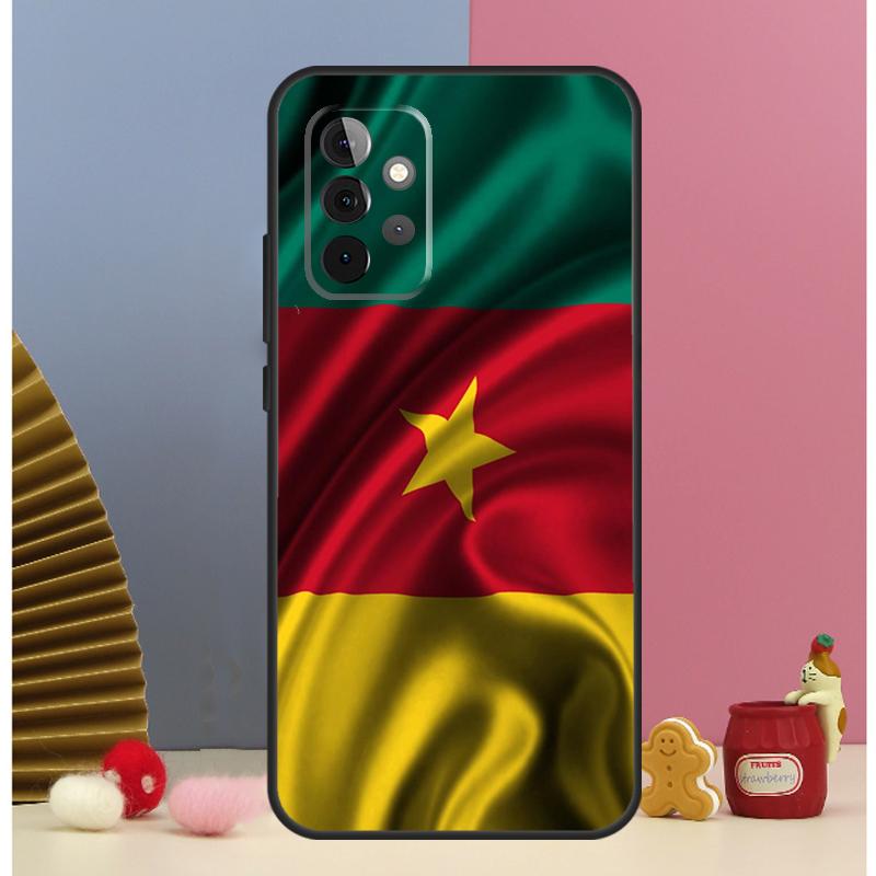 Republic of Cameroon Flag Case For Samsung Galaxy A52 A72 A13 A33 A53 A14 A24 A34 A54 A15 A25 A51 A71 A12 A32 Cover