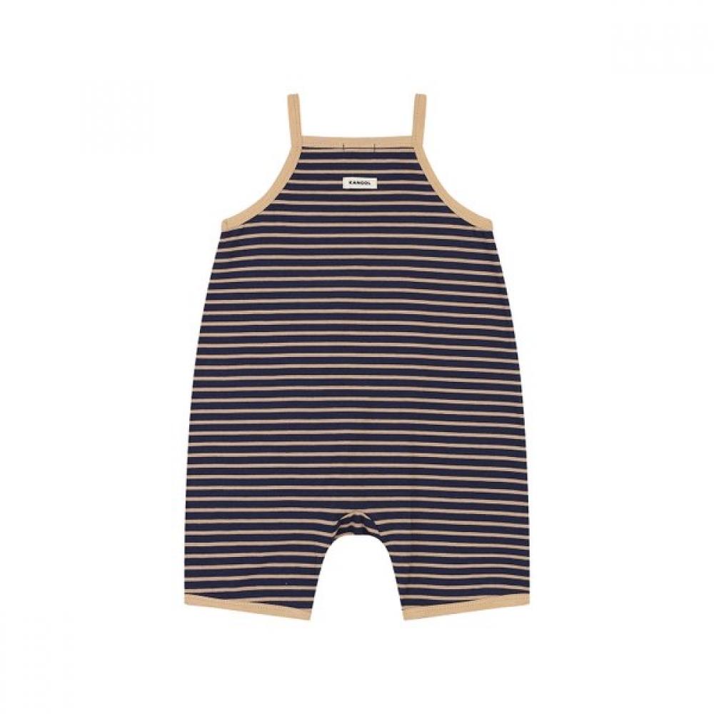 Kangol Kids Stripe Sleeveless Romper Navy Sb 0a02