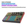Computer and Mobile Phone Live Streaming Sound Card for Online Singing Chatting Live Video Streaming 3 Reverberation Singing ModesCelsius9 Scene Modes