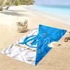Asciugamano da Spiaggia Stampa Olympique de Marseille, Asciugamano Grande Morbido Asciugatura Rapida per Spiaggia Campeggio Nuoto