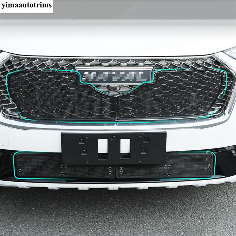 Front Grille Grill ert ect Mesh Net Screening Protection Cover Exterior Refit Kit For Haval Jolion  - 2024 Accessories