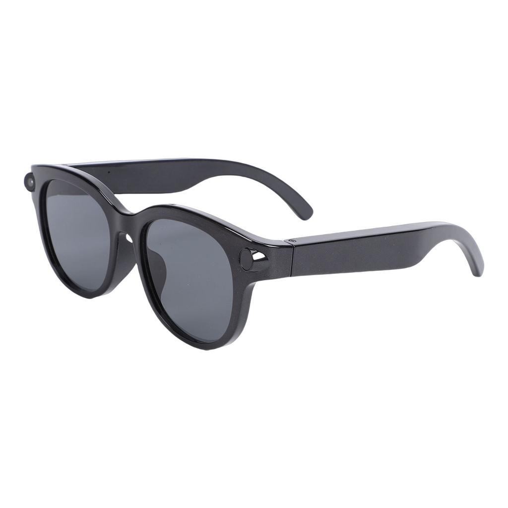 AI Translation Glasses WiFi Bluetooth Music Playback Smart Glasses with 2MP Anti Shake Camera LED Flashlight Voice Aid