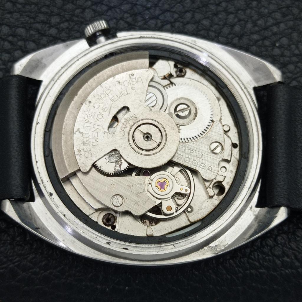 AUTOMATIC VINTAGE SEIKO 5 7009A JAPAN MENS ORIGINAL DIAL WATCH a500783-5 R154-a500783