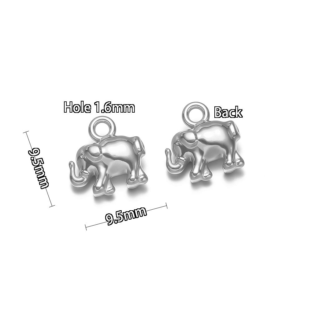

10pcs Stainless Steel 3D Marine Animal Charms Snail Elegant Fish Pendants DIY Jewelry Necklace Bracelet Supplies Earrings Making