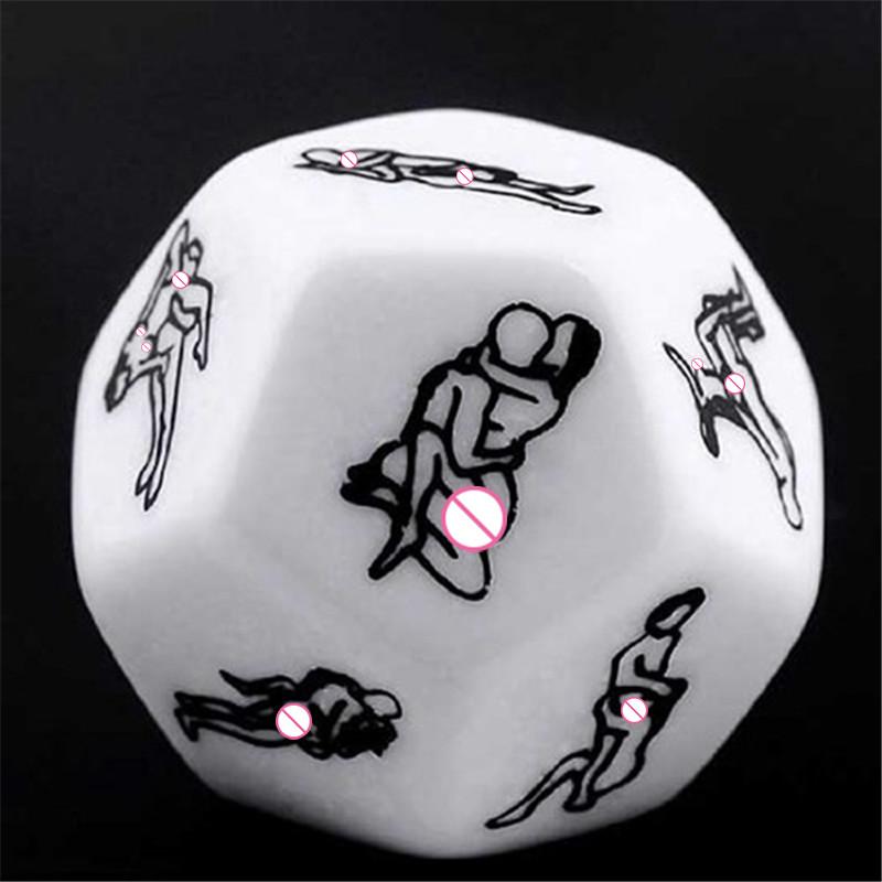 12 Sides Sexy Funny Dice Party Gifts Cubes Adults Love Humour Gambling Sex Romance Erotic Kama Sutra Craps Sexy Games Dices Toys
