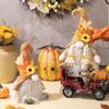 Autumn Gnomes Thanksgiving Decoration Fall Plush Elf Dwarfs Dolls Halloween Gnome Dolls Thanksgiving Day Gift Xmas Gifts
