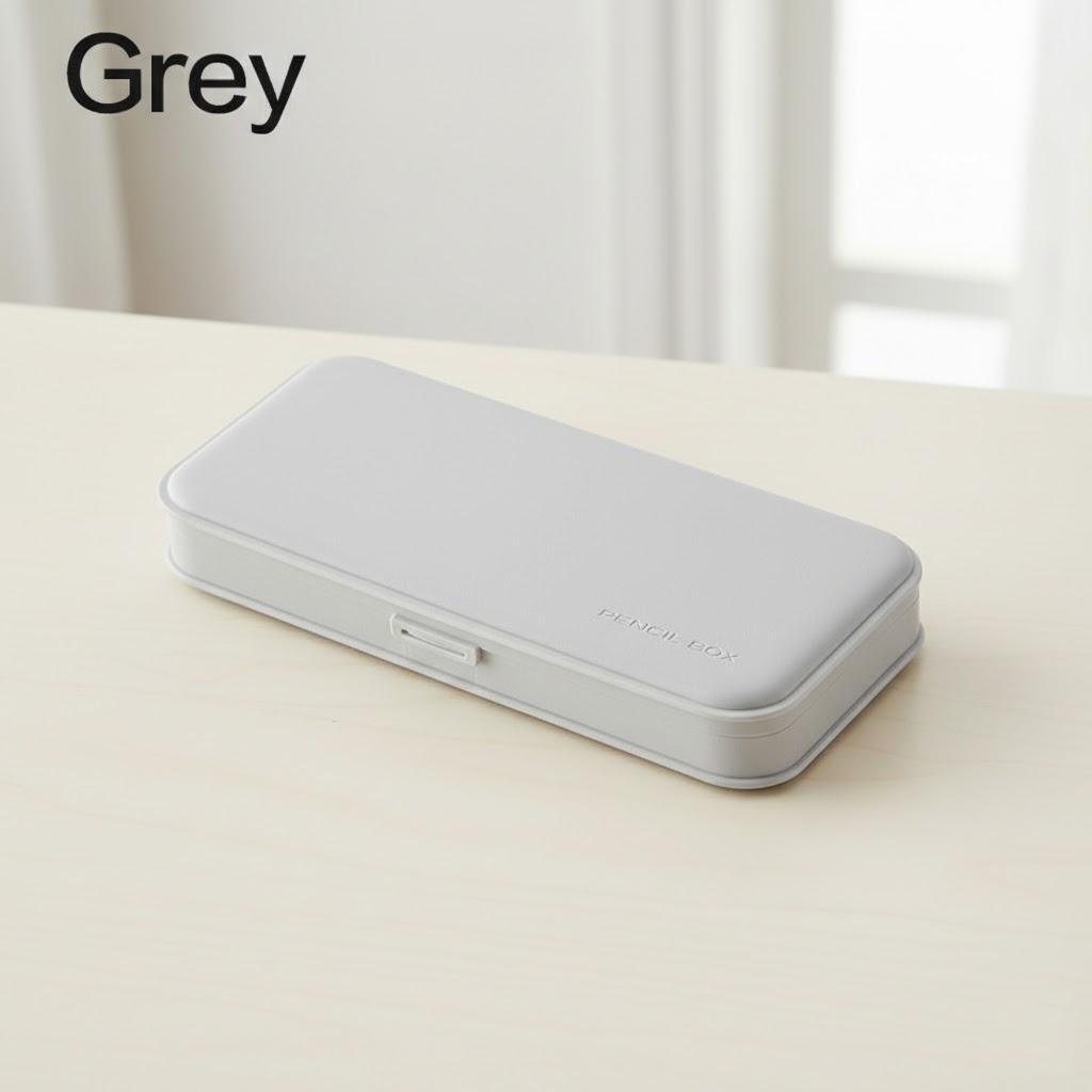 Multifunctional Rectangle Pencil Case Creative Plastic School Office Organizer Storage Supplies for Students