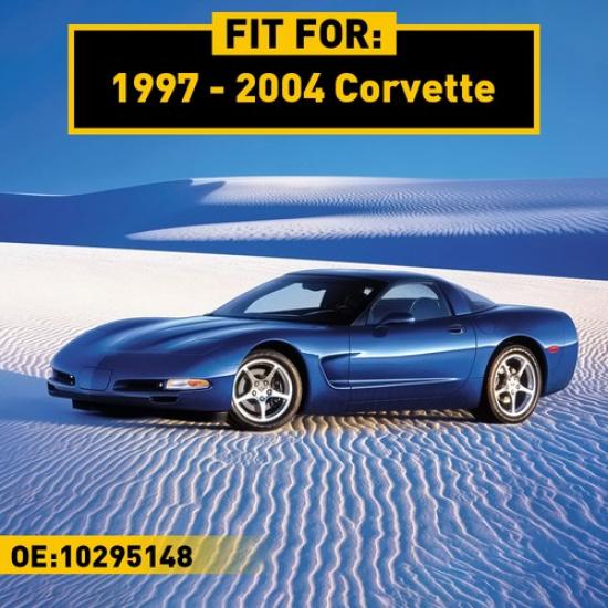 Front Inner Door Panel Reflector Light Trim For Chevrolet Corvette C5 1997-2004