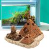 Fish Tank Decoration Colorfast Anti-Deformed Fall-resistant No Pollution Pyramid Sphinx Porous Rockery Aquarium Decoration for Fish Tank