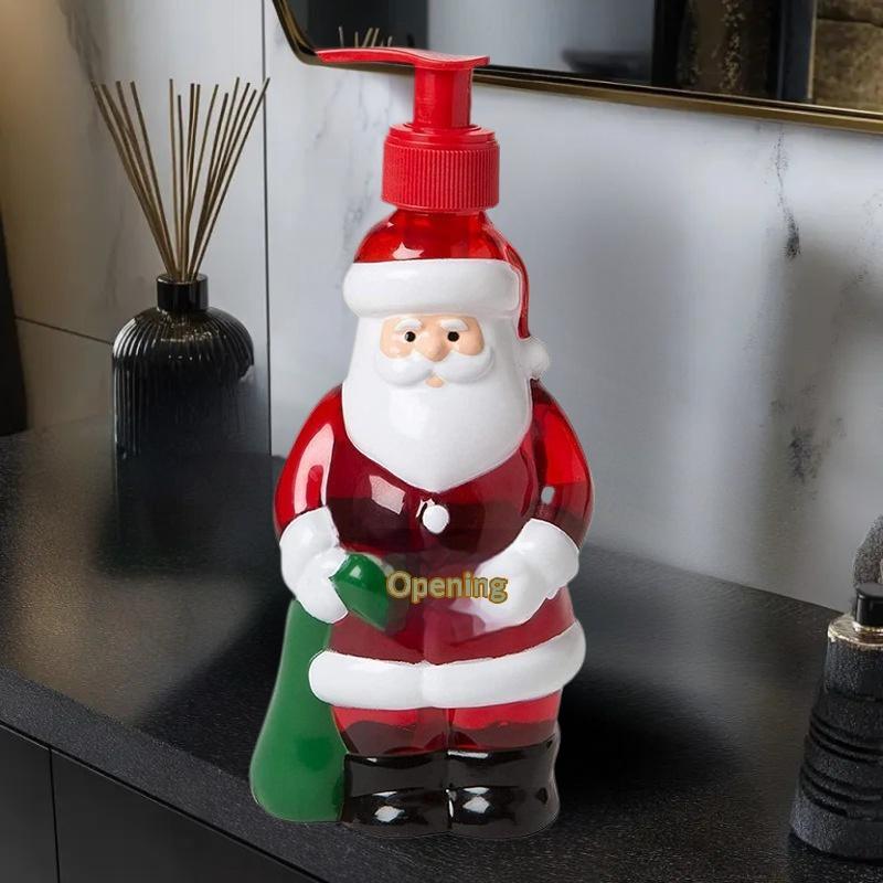 Gift Series - Household 350ml Hand Dispensing Bottle - Series Christmas Snowman Dispensing Bottle Christmas Gifts