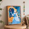 Disney Cinderella Pumpkin Carriage Autumn Leaves Digital Oil Painting Hand Painting Kit Diy Home Decoration