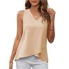 Women's Color Breathable High,end Sleeveless Vest Top