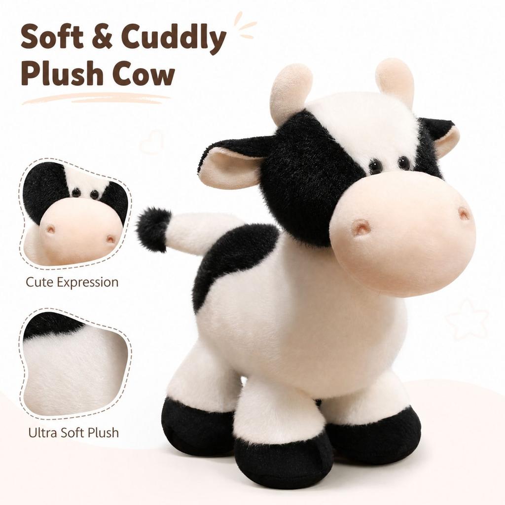 Plush Toy Stuffed Animal Doll, Soft Plush Toy for Kids