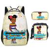 Timeless Unique Cool unicorn Pupil School Carrier Laptop Rucksacks 3D Pattern Oxford Water-resistant Boys/Girls Trip Backpacks