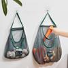 Mesh Bag Portable Handheld Hollow Breathable Household Storage Bag, Can Carry Fruits and Vegetables Hanging Bag, Onion, Ginger, Garlic Storage