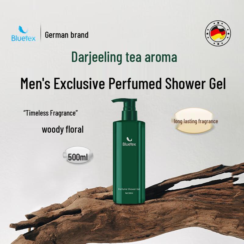 Bluetex Men's Perfumed Shower Gel