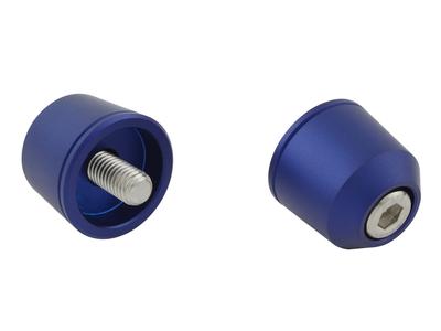 POSH 031178-31-10 Bar End Motorcycle Supplies Handlebar End Solid Bar End Kawasaki Genuine Handle M8 Type ZRX1200DAEG Matte Blue