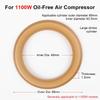 5Pcs Rubber Piston Rings Wear-resistance Insulation Pump Cylinder Insulation Rings Air Compressor Parts
